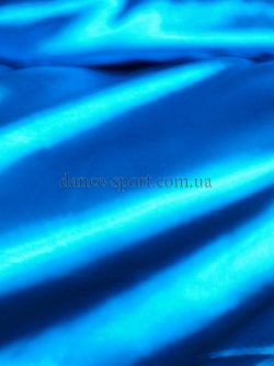 Ткань голубой атлас
