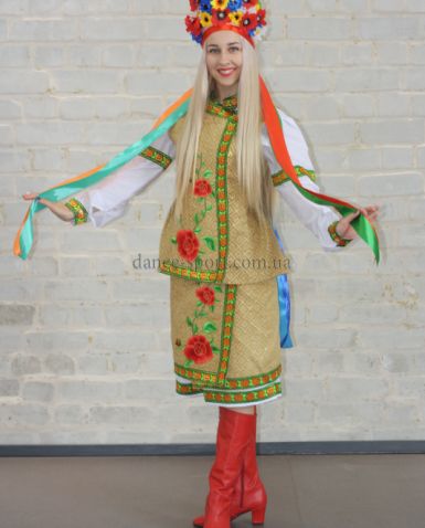 Женский народный костюм Киевщины