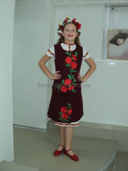 Украинский народный костюм для девочки