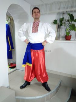 Чоловічий Український літній костюм