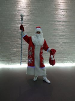 Костюм Діда Мороза зі світлодіодами