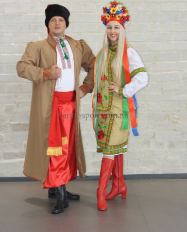 Українські народні костюми Київщини