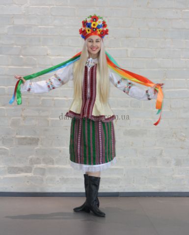 Женский народный костюм Запорожье
